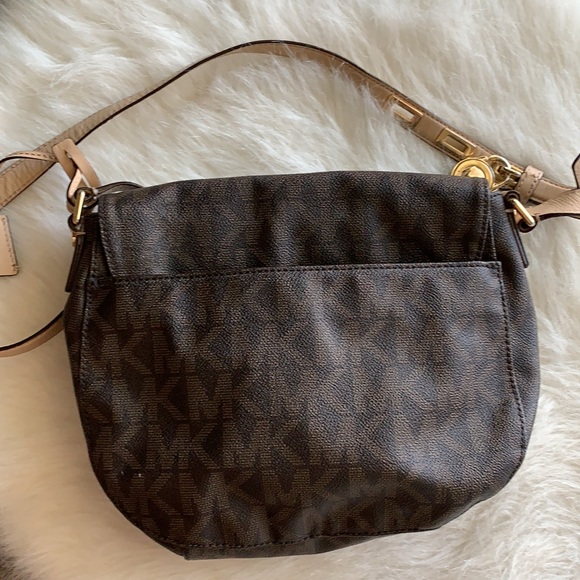 Michael Kors | brown MK Satchel Crossbody Bag - Picture 3 of 16